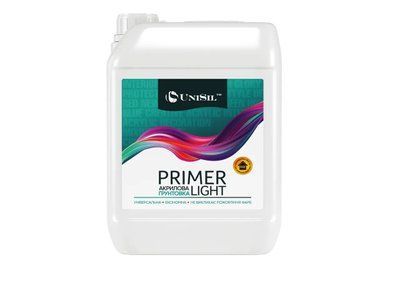 Ґрунтовка акрилова, Unisil Primer Light, 5 л (1759868936) 1759868936 фото