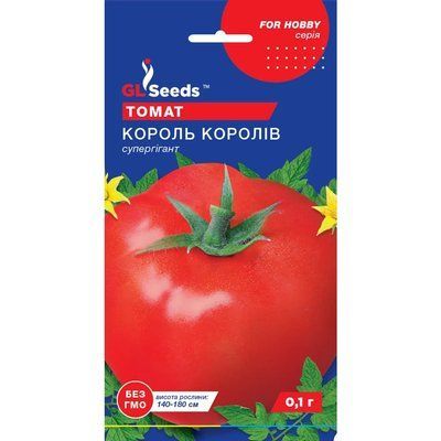 Семена Томат Король королей GL Seeds 0.1г (For Hobby578) 4823096905792 фото