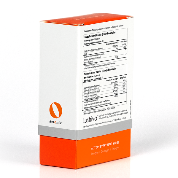 Hairmax Actonis Hair & Scalp &mdash; харчова добавка для волосся та шкіри голови HM-1011 фото
