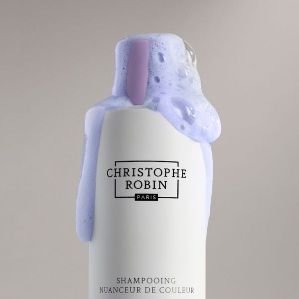 Косметичний засіб Christophe Robin Shade Variation Shampoo With Florentina Iris Baby Blonde, 250 мл КОСМ02672 фото