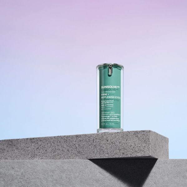 Сонцезахисний крем SunsolveMD ZnO+ Mineral Care Firm + Replenish Eyes SPF 50, 12 мл КОСМ05572 фото