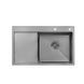 Кухонна мийка Kroner KRP Schwarze - 7849RHM PVD (3/1 мм) CV025279 фото 1
