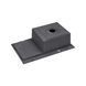 Кухонна мийка Kroner KRP Schwarze - 7849RHM PVD (3/1 мм) CV025279 фото 5
