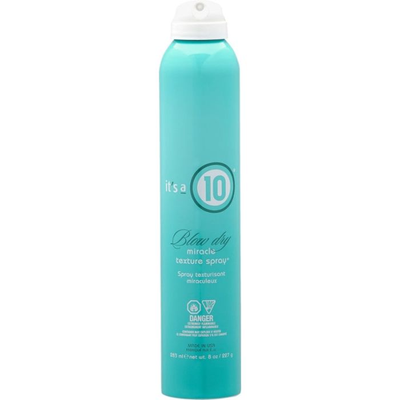 Засіб для волосся It&rsquo;s A 10 Hydrofluorocarbon 152a, Dimethyl Ether, Alcohol Denat., VP/VA Copolymer, Water (Aqua, Eau), Zeolite ,Glycerin, PEG-12 Dimethicone, Triethyl Citrate, PEG/PPG-17/18 Dimethicone, Acetyltriethyl Citrate, Silica, Tocopheryl Acetate, BS-898571001379 фото
