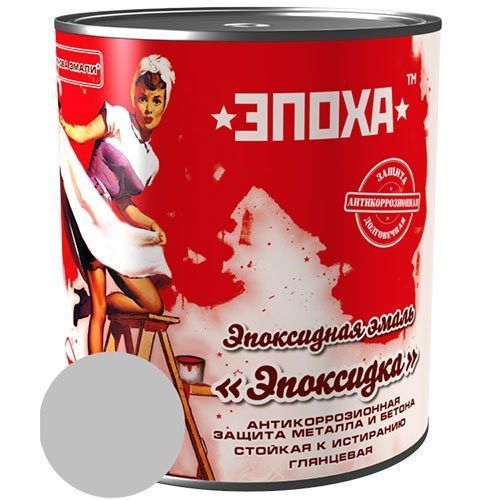 Емаль "ЕПОКСИДКА" ЕПОХА, біла, 3 кг (1391435932) 1391435932 фото