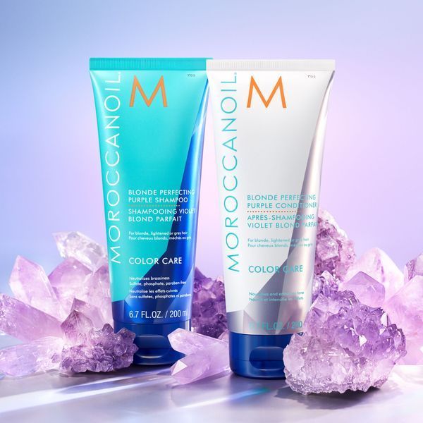 Косметичний засіб Moroccanoil Blonde Perfecting Purple Conditioner, 177 мл КОСМ02723 фото
