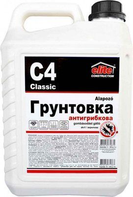 Грунтовка Антигрибкова &laquo;Класік C4&raquo; Глибокопроникна 5л (1669198867) 1669198867 фото