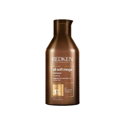 Шампунь для зволоження волосся Redken All Soft, 299 мл BS-884486343819 фото