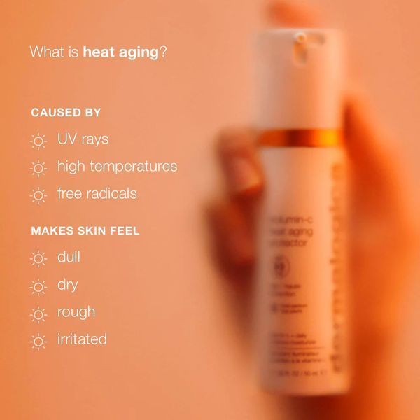 Сонцезахисний крем Dermalogica Biolumin-C Heat Aging Protector SPF50, 50 мл КОСМ01674 фото