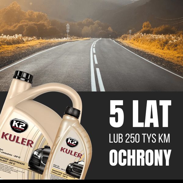 Рідина охолоджуюча Kuler Long Life G11 -35°C блакитна 1 л K20237 фото