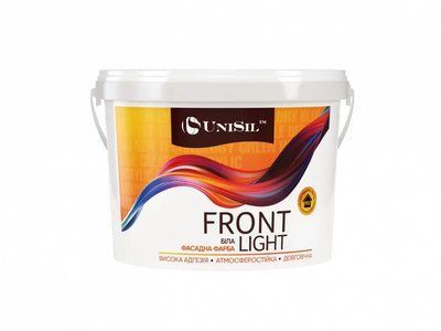 Фарба фасадна Unisil Front Light 14 кг (1759871908) 1759871908 фото