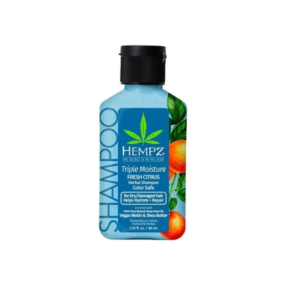 Засіб для тіла Hempz Triple Moisture Fresh Citrus Herbal Shampoo, 67 мл BS-676280052840 фото