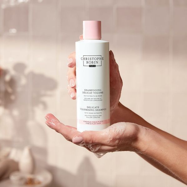 Косметичний засіб Christophe Robin Delicate Volumising Shampoo with Rose Extracts, 248 мл КОСМ02725 фото