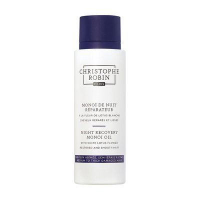 Косметичний засіб Christophe Robin Night Recovery Mono&iuml; Oil with White Lotus Flower, 98 мл КОСМ03176 фото