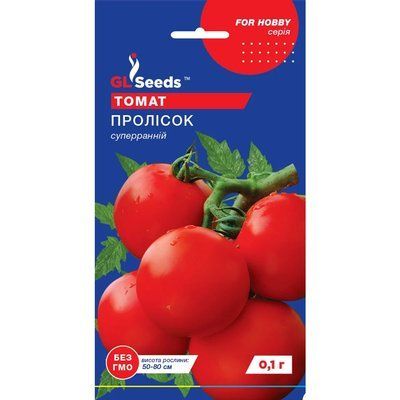 Семена Томат Подснежник GL Seeds 0.1г (For Hobby628) 4823096906317 фото