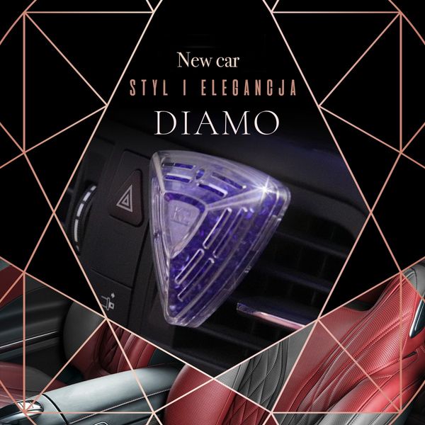 Ароматизатор для салону авто Diamo нове авто 15 г K20404 фото