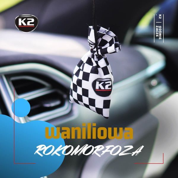 Ароматизатор для салону авто Roko Race ваніль 25 г K20334 фото