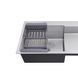 Кухонная мойка Kroner KRP Geb&uuml;rstet - 7848LHM (3/1 мм) CV030021 фото 6