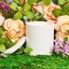 Косметичний засіб Apotheke Holy Basil and Rosewater 2-Wick Concrete Candle, 414 мл КОСМ04626 фото 5