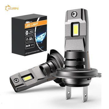Комплект Світлодіодна лампа Boorin Led H7 6000K 35W 12V 2шт (BoorinH7) BoorinH7 фото