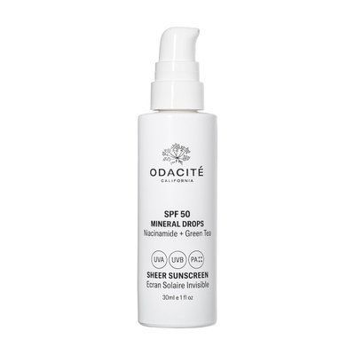 Сонцезахисний крем Odacit&eacute; Sheer Sunscreen Mineral Drops SPF 50, 30 мл КОСМ04677 фото