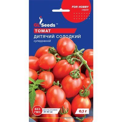 Насіння Томат Дитячий солодкий GL Seeds 0.1г (For Hobby2293) 4823096915357 фото