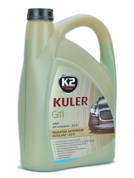 Рідина охолоджуюча Kuler Long Life G11 -35°C блакитна 5 л K20241 фото