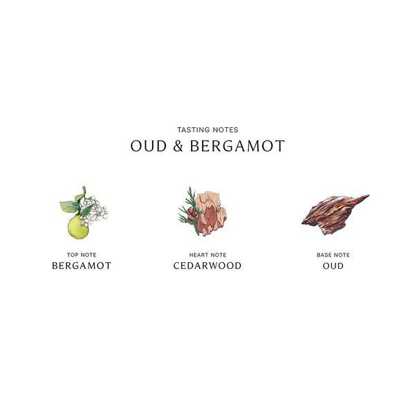 Косметичний засіб Jo Malone London Oud and Bergamot Home Candle, 210 мл КОСМ04077 фото