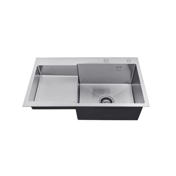 Кухонная мойка Kroner KRP Geb&uuml;rstet-7848RHM (3/1 мм) CV030022 фото