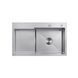 Кухонная мойка Kroner KRP Geb&uuml;rstet-7848RHM (3/1 мм) CV030022 фото 1