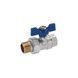 Кран-американка шаровой прямой Valves 1/2" PN30 CV007371 фото 1