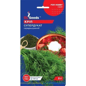 Насіння Зелень Кріп Супердукат GL Seeds 3г (For Hobby198) 4823096904337 фото