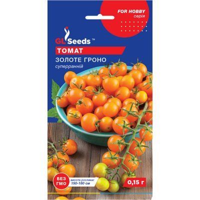 Насіння Томат Золоте гроно GL Seeds 0.1г (For Hobby2211) 4823096914831 фото