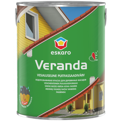 Фарба Eskaro Veranda TR база під тонування напівмат 2.7 л (29036) 35342 фото