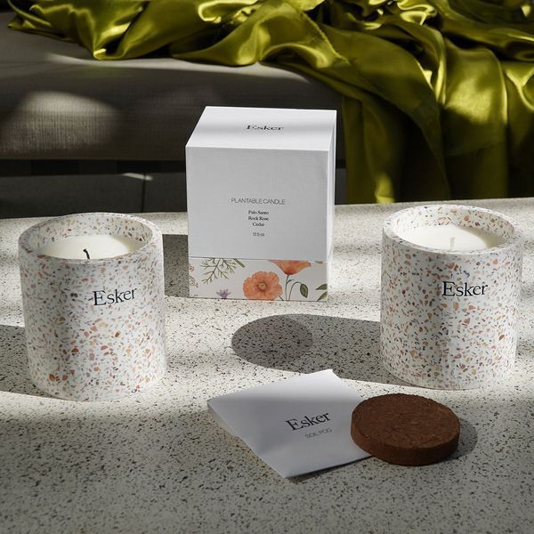 Косметичний засіб Esker Terrazzo Plantable Candle, 370 мл КОСМ04078 фото