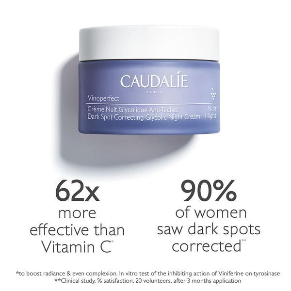 Косметичний засіб Caudalie Vinoperfect Brightening Glycolic Night Cream, 50 мл КОСМ01328 фото