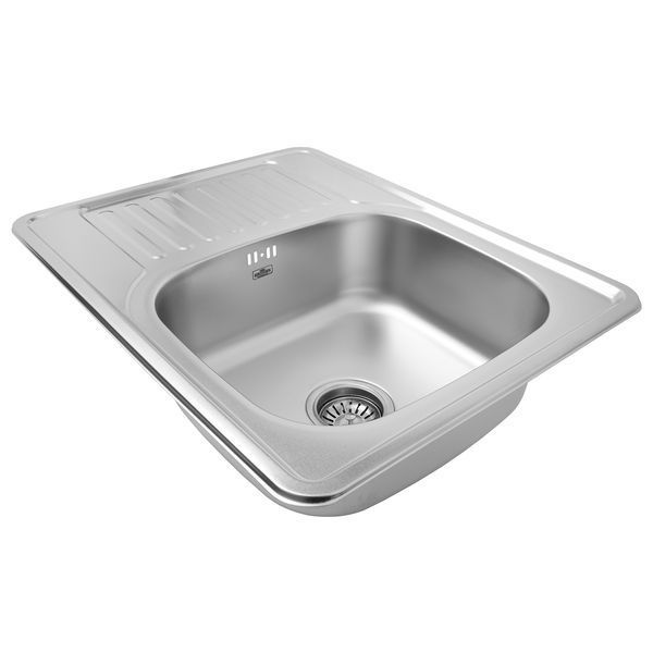 Кухонна мийка Kroner KRP Satin - 6350 (0.8 мм) CV022779 фото