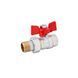 Кран-американка шаровой прямой Karro Standart 1/2" PN30 KR-1016 CV008218 фото 1