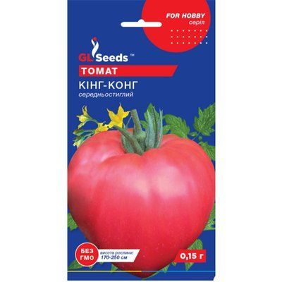 Насіння Томат Кінг-Конг GL Seeds 0.1г (For Hobby2175) 4823096905693 фото