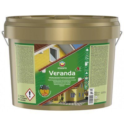 Фарба Eskaro Veranda TR база під тонування напівмат 9 л (35342) 35342 фото