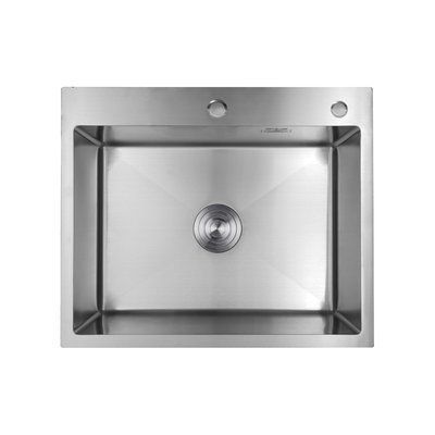Кухонна мийка Kroner KRP Geb&uuml;rstet - 6050HM (3/1 мм) CV022802 фото