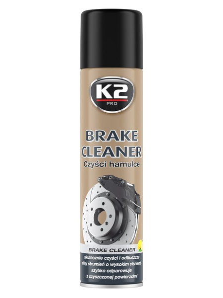 Очищувач для гальм та частин гальмівної системи Brake Cleaner аерозоль 600 мл K20013 фото