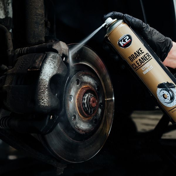 Очищувач для гальм та частин гальмівної системи Brake Cleaner аерозоль 600 мл K20013 фото