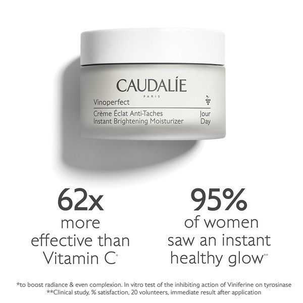 Увлажняющий крем Caudalie Vinoperfect Instant Brightening Moisturizer With Niacinamide, 50 мл КОСМ01329 фото