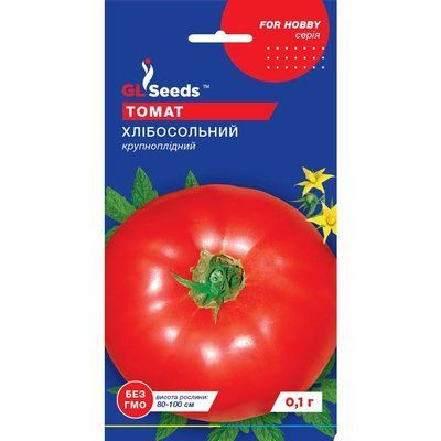 Насіння Томат Хлібосольний GL Seeds 0.1г (For Hobby678) 4823096906904 фото