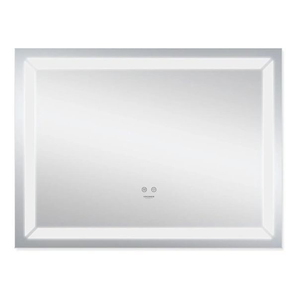 Дзеркало Kroner KRP Spiegel HR1 - 8060 з LED-підсвічуванням та антизапотіванням CV030030 фото