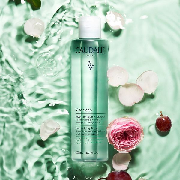 Косметичний засіб Caudalie Vinoclean Moisturizing Toner With Rose Water, 198 мл КОСМ00394 фото