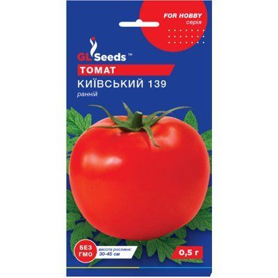 Томат, КИЇВСЬКИЙ 139, ранній, 0.5 г (For Hobby 537) 4823096905686 фото