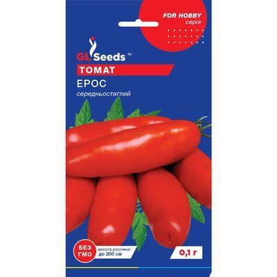 Насіння Томат Ерос GL Seeds 0.1г (For Hobby697) 4823096907093 фото