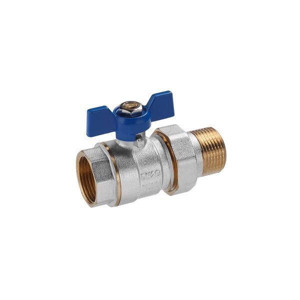 Кран-американка шаровой прямой Valves 3/4" PN30 CV008942 фото